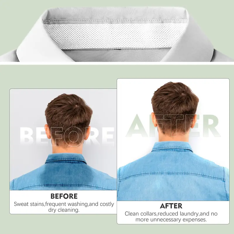 🔥Last Day 50% OFF🎁2 Rolls Invisible Sweat Pads & Collar Protectors for Shirts – Unisex Sweat Guard detail view