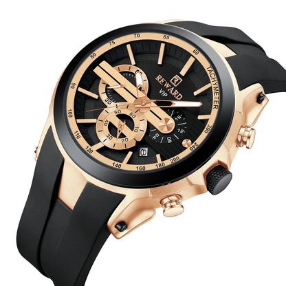 REWARD Men’s Luxury Watch | Premium Quality | Easy Returns | ساعة REWARD رجالية فاخرة | جودة ممتازة | إرجاع سهل