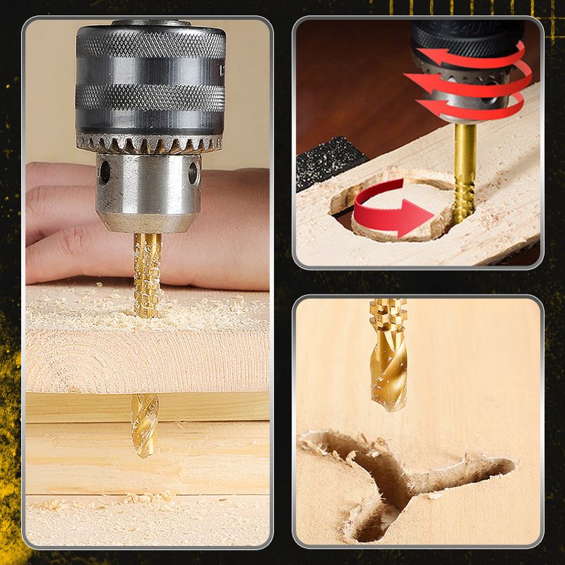 Twist Drill Bit Set Power Tool Accessories(6 Pcs )✨ detail view