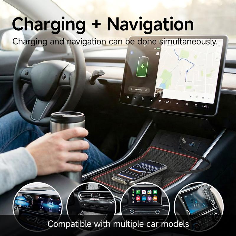 240W Super Fast Charging 360° Rotating Invisible Stand Detachable Two-in-One Charging Cable, Zinc Alloy Silicone Type-C Cable compatible with Apple and Samsung, essential for gaming, office, and car use | Bestselling cutting-edge technology. detail view