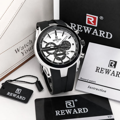 REWARD VIP Men’s Luxury Watch | 1 Year Warranty | ساعة REWARD رجالية فاخرة| ضمان لمدة سنة