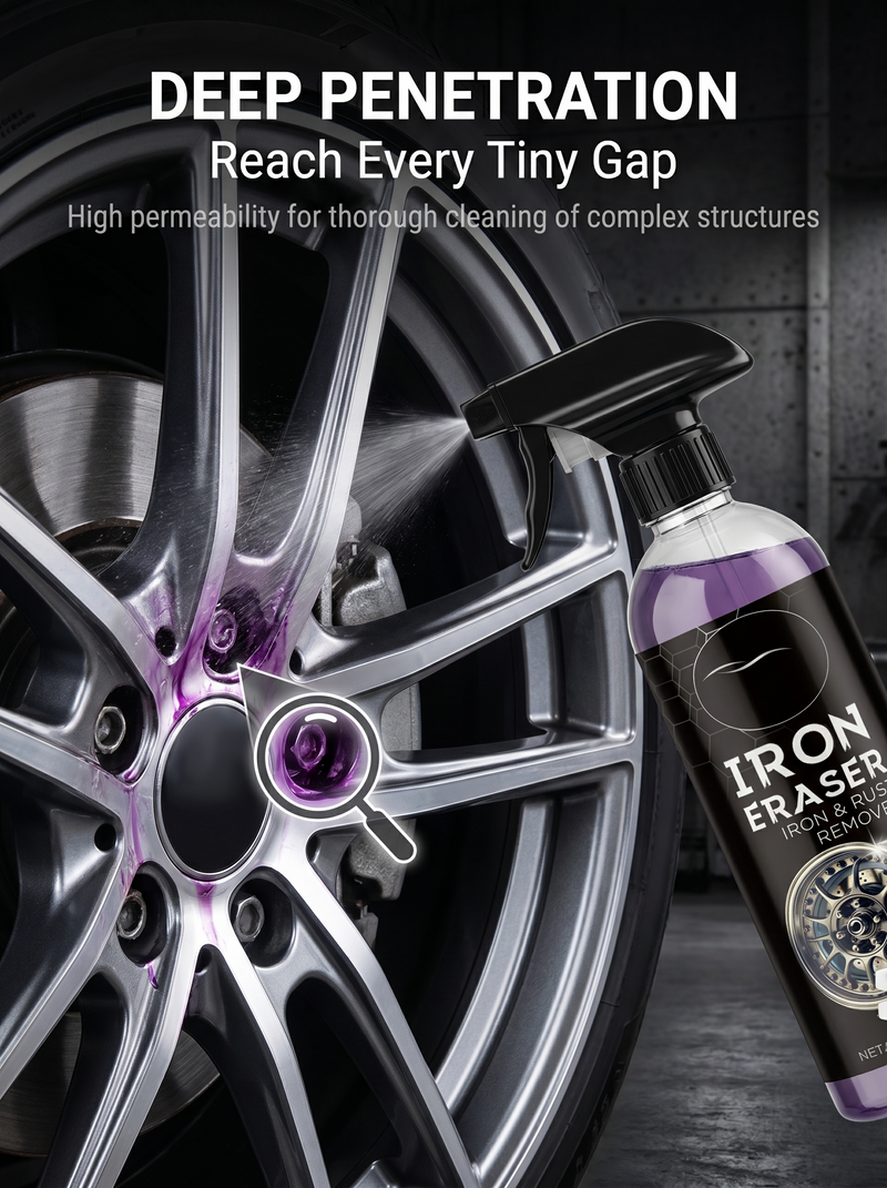 🔥Buy One Get One Free🔥Limited 50% Off🔥No-rinse Rust Remover SprayQuickly eliminate stains and restore metal shine in seconds detail view