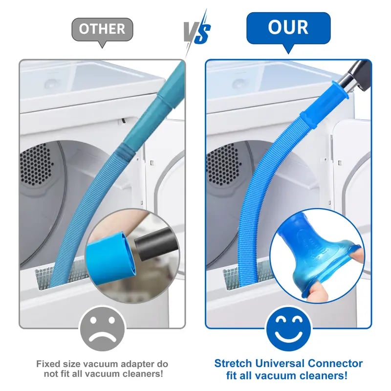 🎖️Sealegend Dryer Vent Cleaner kit Dryer Vacuum detail view