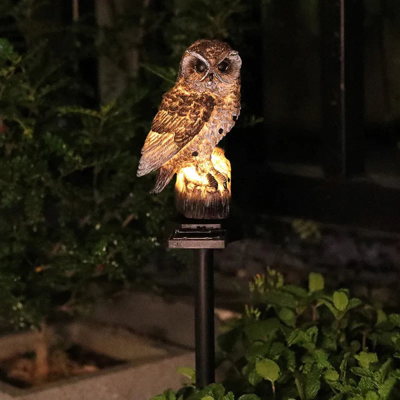 🔥Big Sale - 50% OFF🔥Waterproof Solar Owl Light – LED Pathway Light for Lawn, Garden & Outdoor Decor detail view