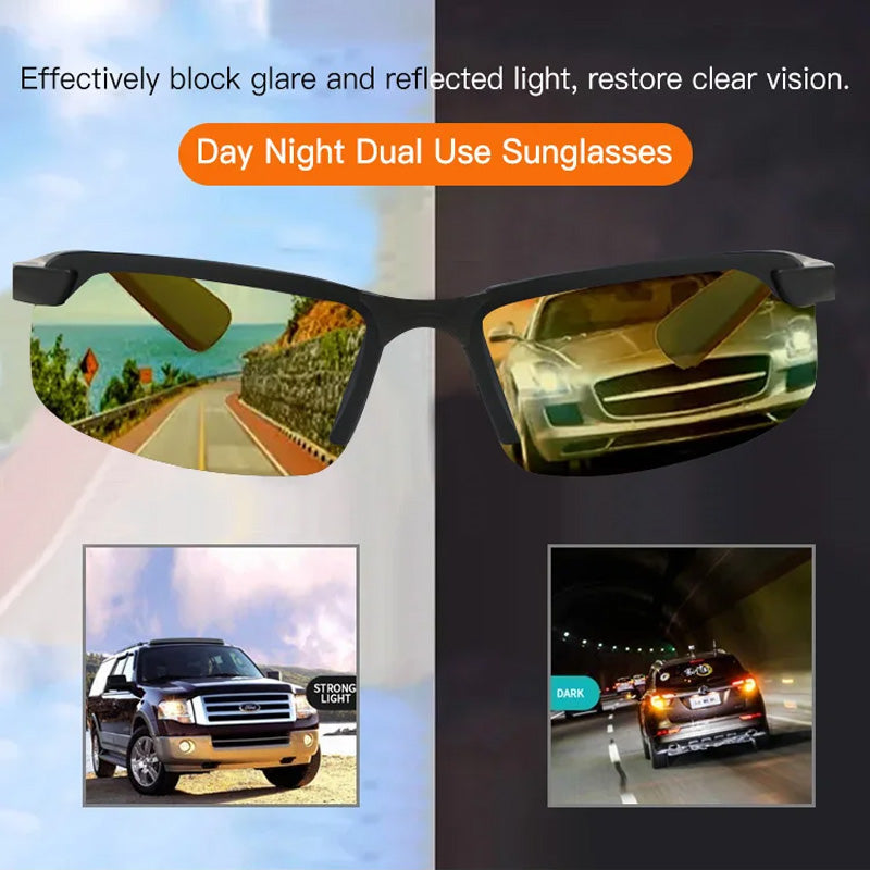 🔥HOT SALE 50% OFF🕶️☀️Lightweight Photochromic Sunglasses – Auto-Darkening Lenses for All-Day UV400 Protection & Glare Reduction detail view